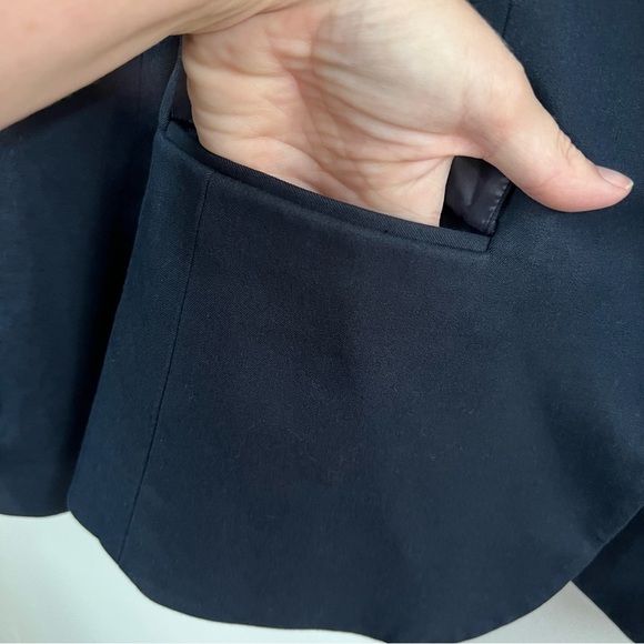 J.Crew Thompson Bi Stretch Navy Blazer Jacket - Picture 6 of 16